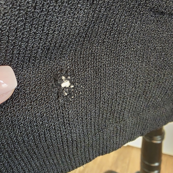 Vintage St John by Marie Gray Black Santana Knit Blazer Jacket- Size 16 - Picture 8 of 11